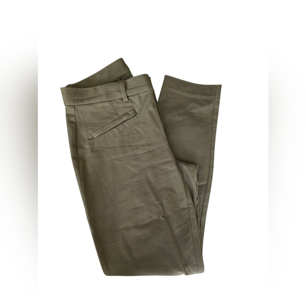 Gap Women’s Signature Skinny Ankle Midrise Pants Size 6 in Olive